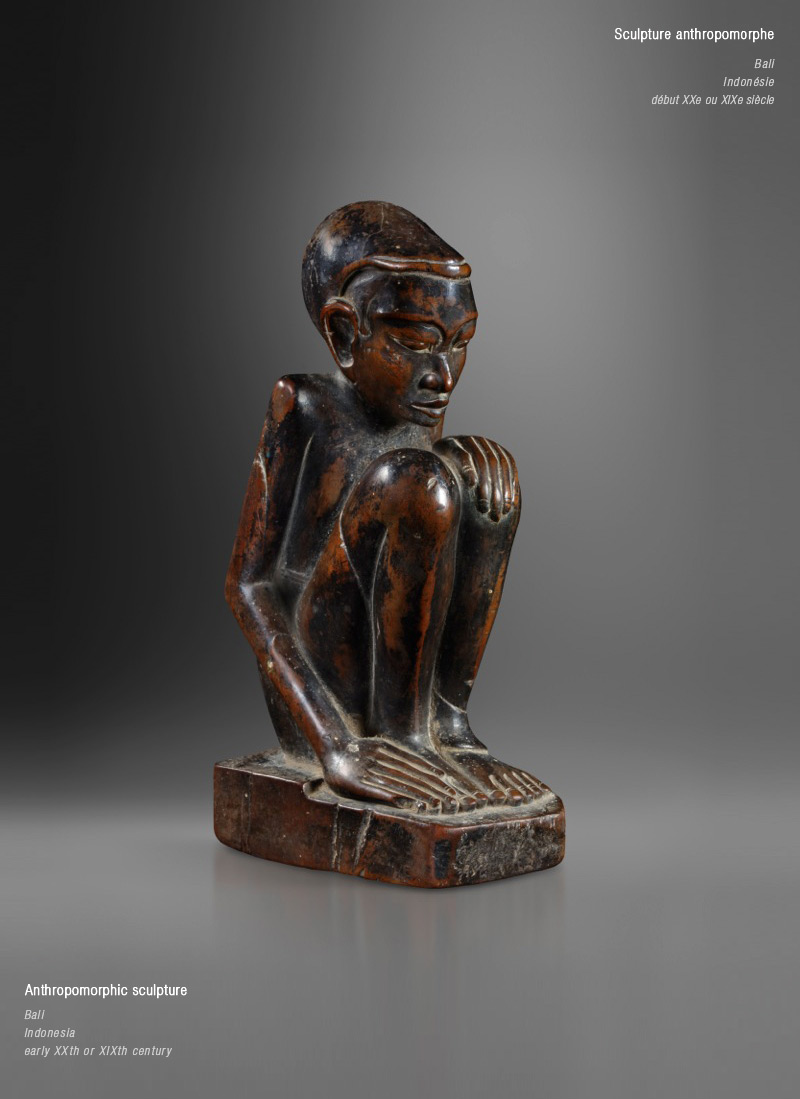 Sculpture anthropomorphe, Bali Sculpture anthropomorphe, Bali